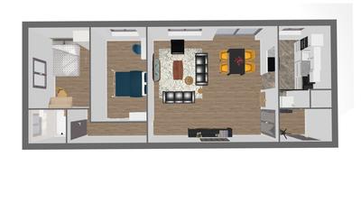 Appartement - 80 m² - 3 pièces