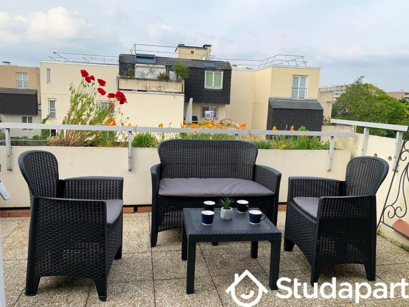 Chambre - 11 m² - 1 pièce