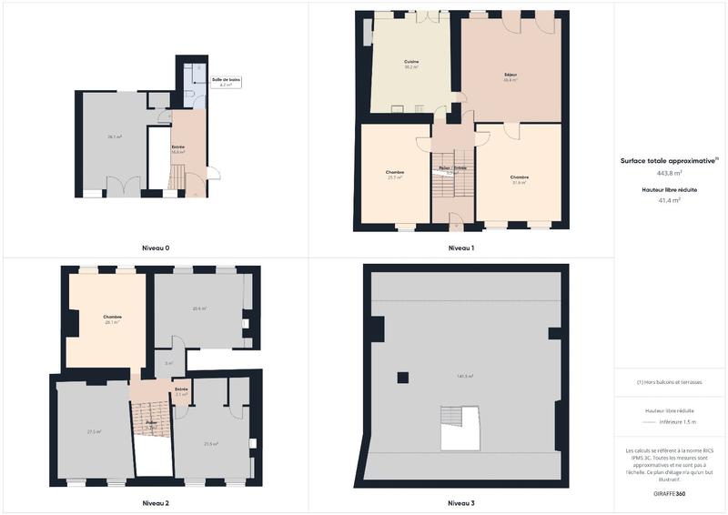 Maison ancienne - 372 m² - 8 pièces