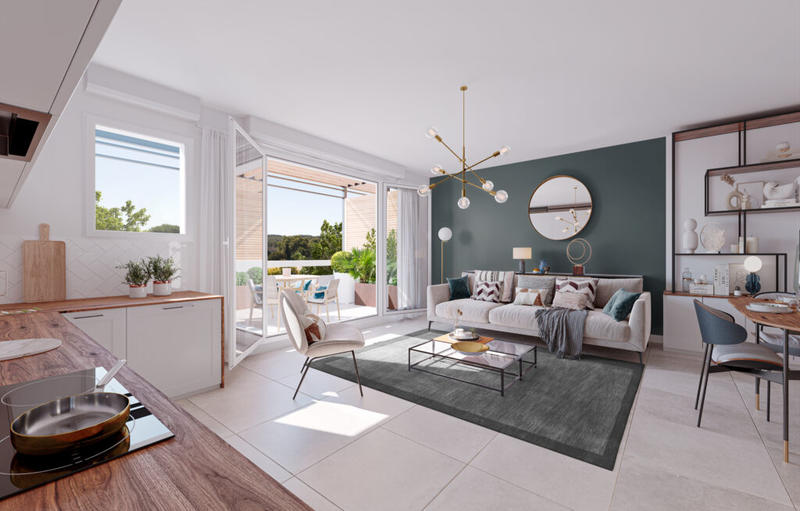 Appartement - 64 m² - 3 pièces