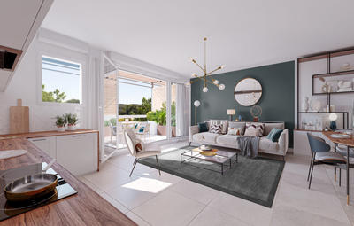 Appartement - 64 m² - 3 pièces