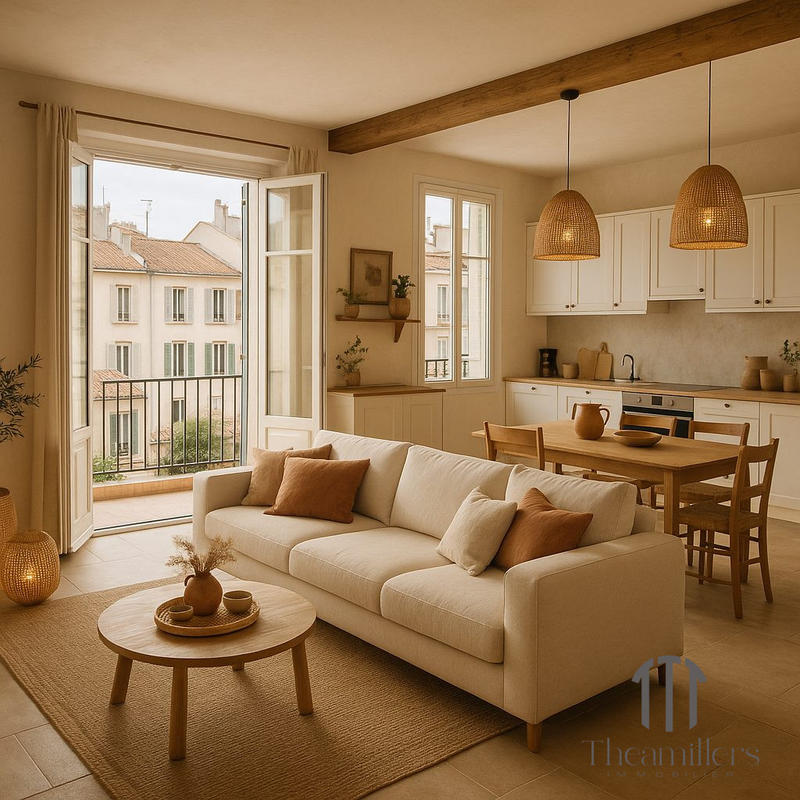 Appartement - 65 m² - 3 pièces