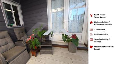 Maison - 98 m² - 4 pièces