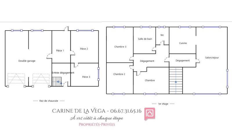 Maison - 95 m² - 5 pièces