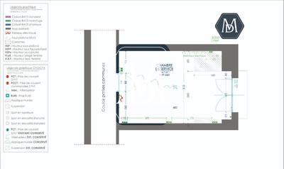 Studio - 14 m² - 1 pièce