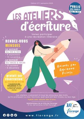 Ateliers d'écriture