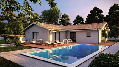 Maison - 90 m² - 4 pièces