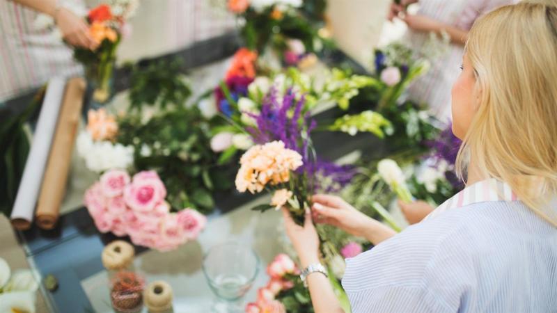 Atelier : Centre de table printanier