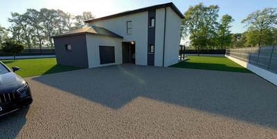 Maison contemporaine - 176 m² - 6 pièces