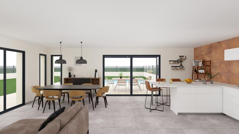 Maison - 110 m² - 4 pièces