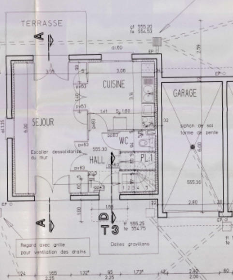 Pavillon - 69 m² - 3 pièces
