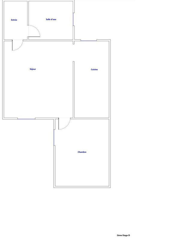 Appartement - 31 m² - 2 pièces