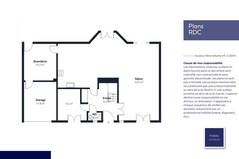 Maison - 168 m² - 7 pièces