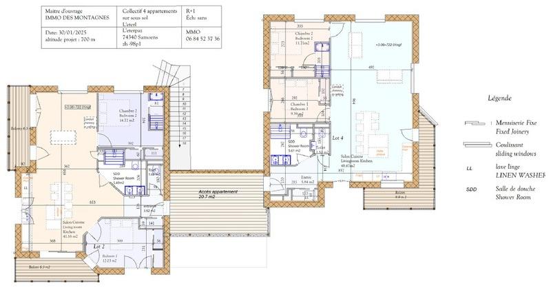 Appartement - 79 m² - 3 pièces