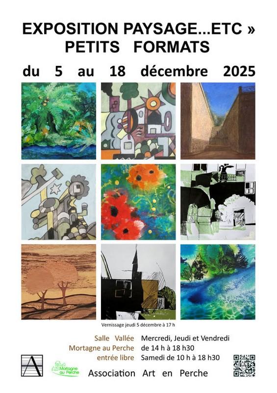 Exposition paysage ... etc - Petits formats