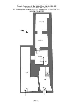 Local commercial - 51 m²