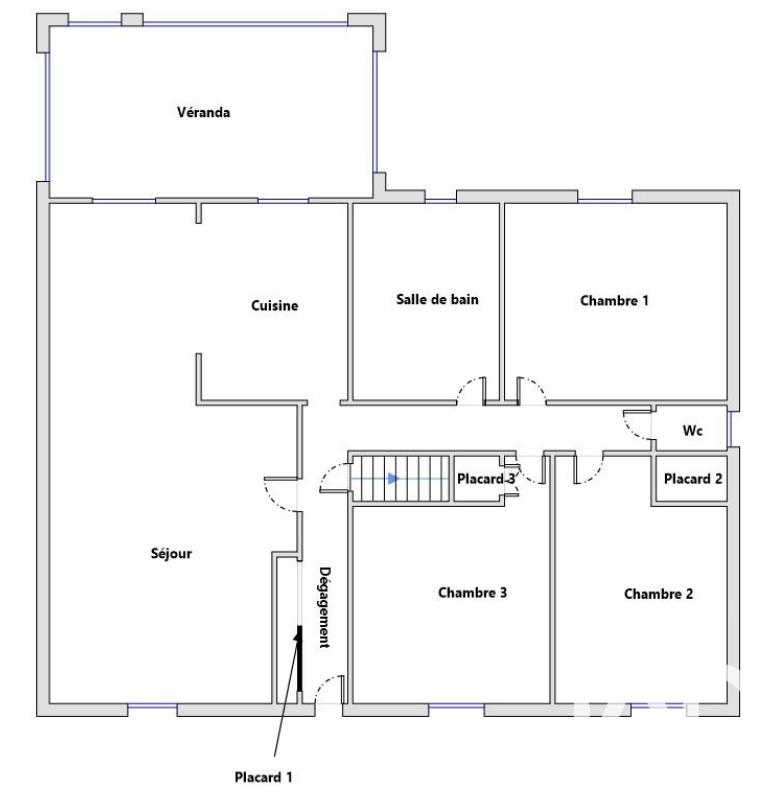 Maison - 111 m² - 6 pièces