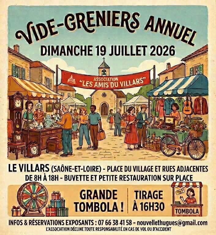 Vide-greniers annuel du villars
