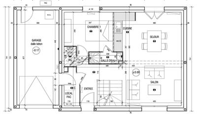 Maison - 91 m² - 5 pièces