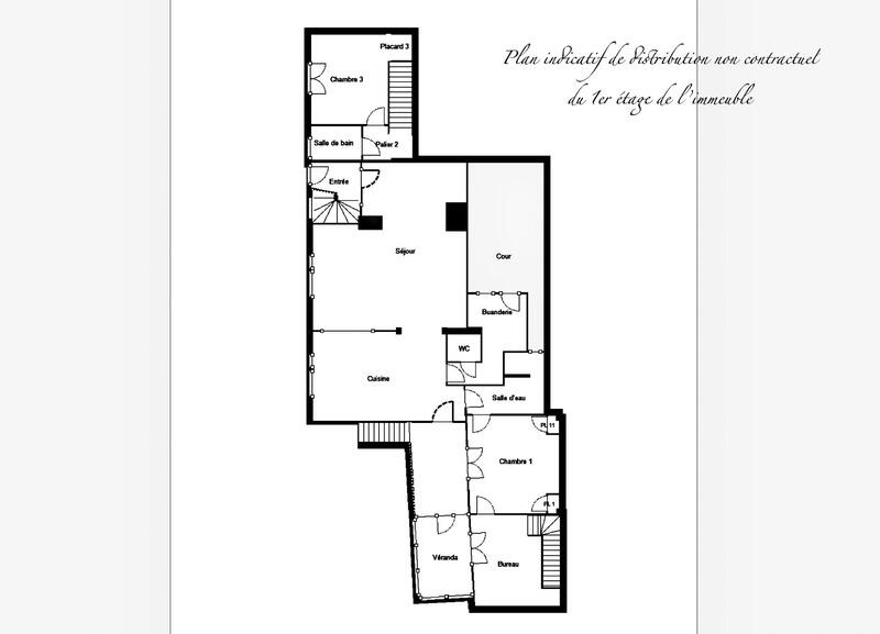 Maison de ville - 194 m² - 9 pièces