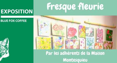 Exposition : Fresque fleurie