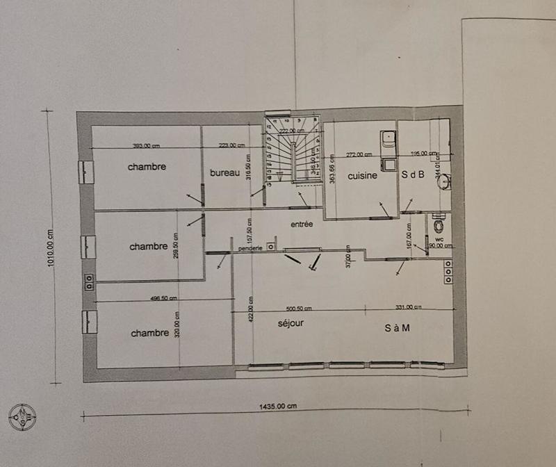 Appartement - 105 m² - 5 pièces