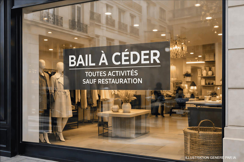 Fonds de commerce - Local commercial - 175 m²
