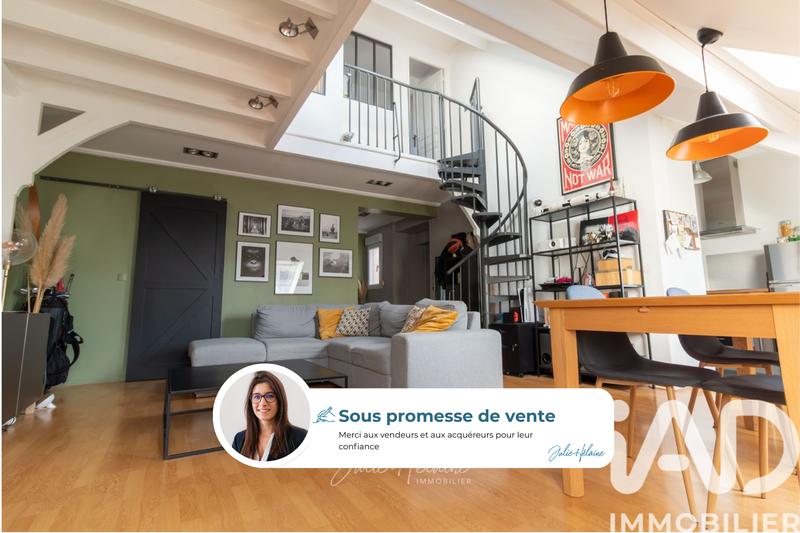 Duplex - 61 m² - 3 pièces