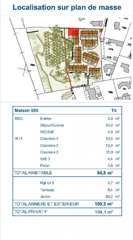 Maison - 85 m² - 4 pièces