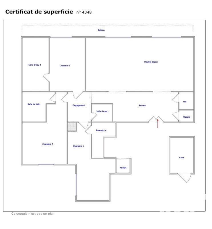 Appartement - 131 m² - 5 pièces