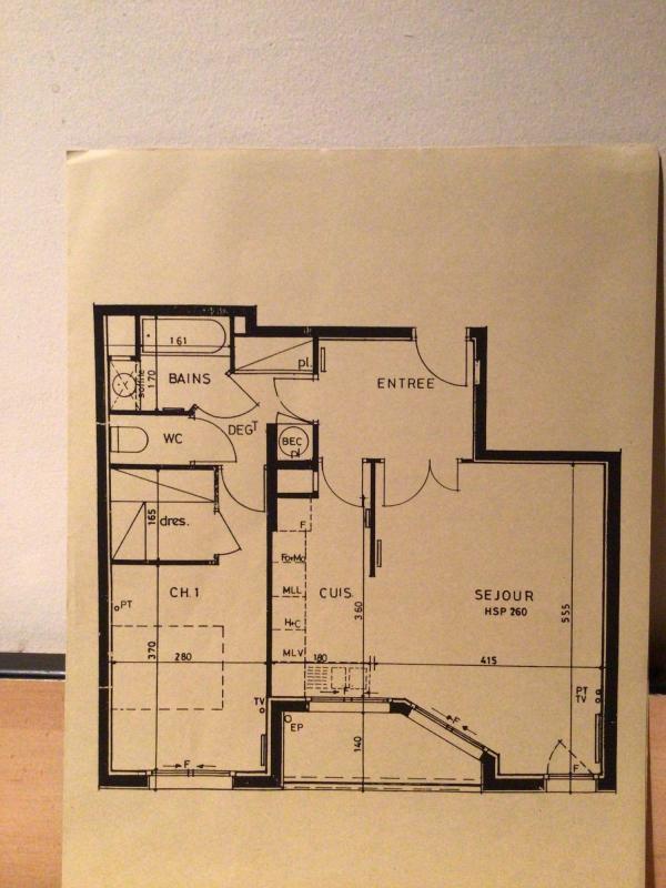Appartement - 57 m² - 2 pièces