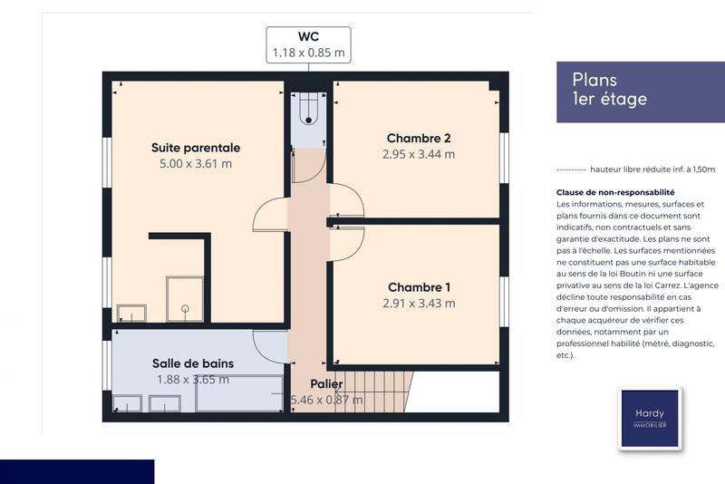Maison - 98 m² - 4 pièces