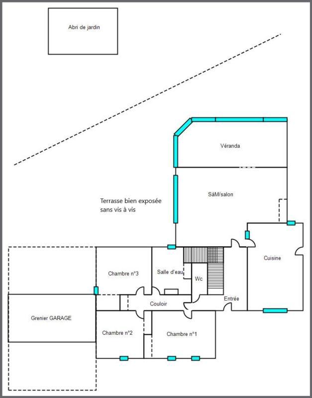 Maison - 155 m² - 7 pièces
