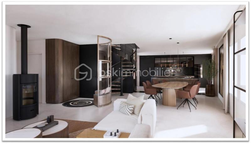 Duplex - 122 m² - 5 pièces