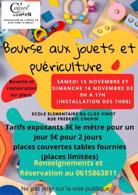 Bourse aux jouets