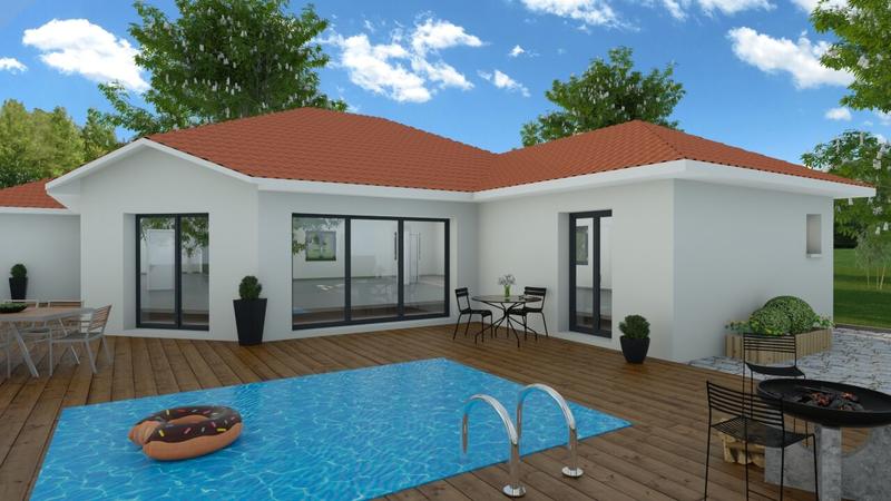 Maison - 90 m² - 4 pièces