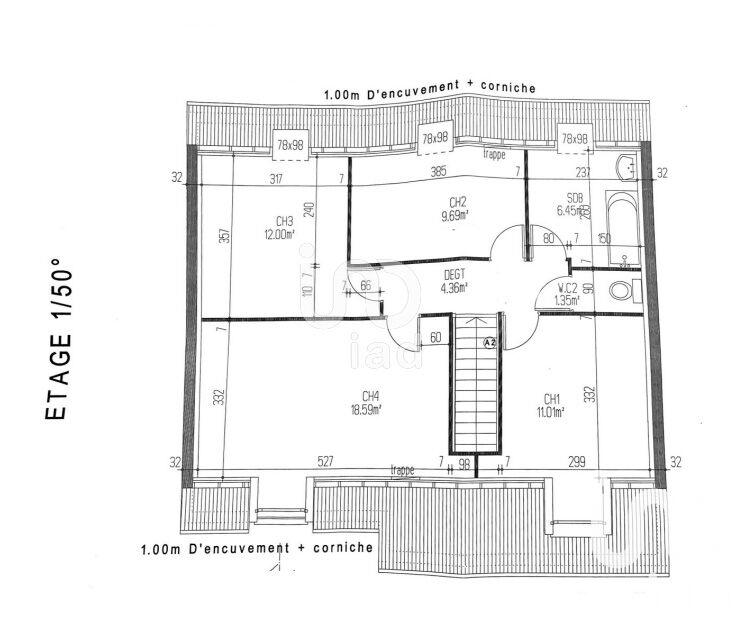 Maison - 143 m² - 5 pièces