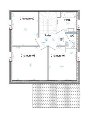 Maison traditionnelle - 98 m² - 5 pièces