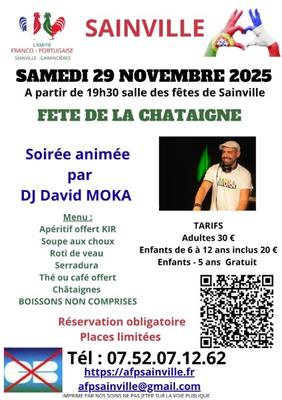 Fête de la Châtaigne – Soirée dansante Dj