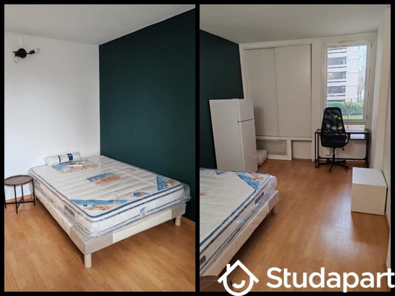 Chambre - 12 m² - 1 pièce