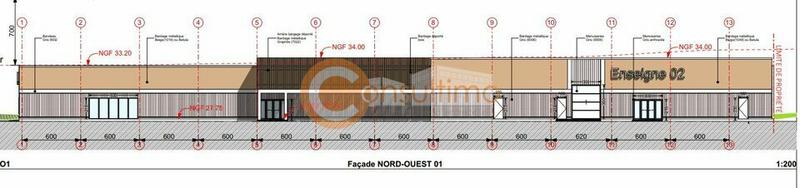Local commercial - 1 633 m²