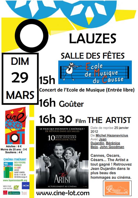 Concert et Ciné Lot à Lauzès