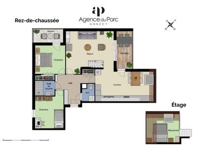 Appartement - 77 m² - 4 pièces