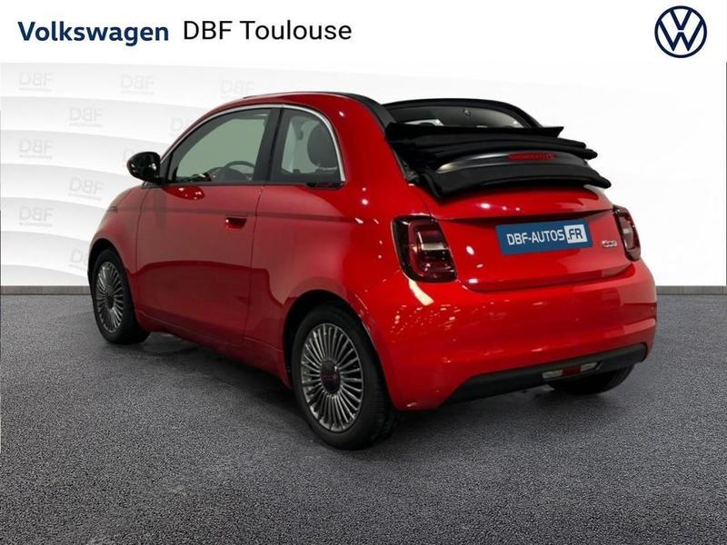 Fiat 500 500e My22 Serie 1 Step Cabriolet 500c e 95 ch (Red)