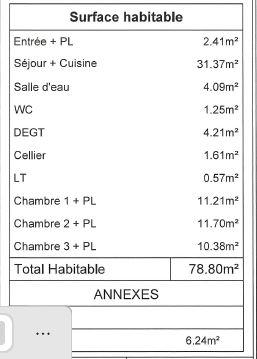 Appartement - 78 m² - 4 pièces