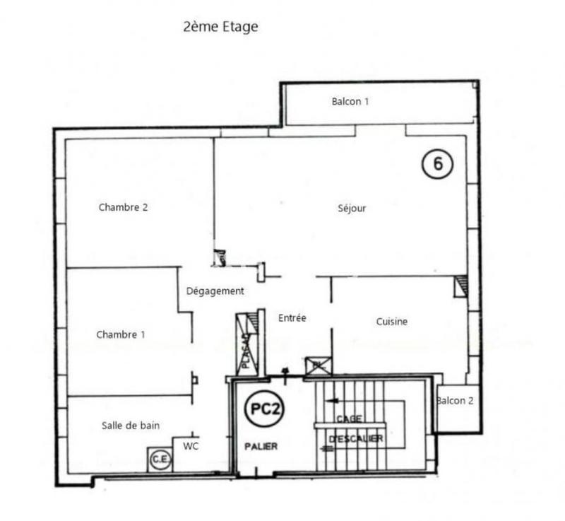 Appartement - 82 m² - 3 pièces