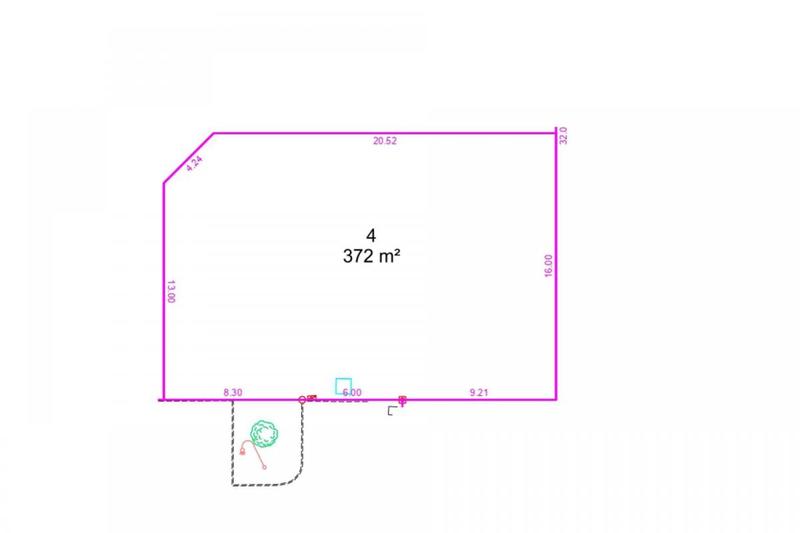 Terrain constructible - 372 m²