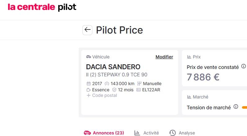 Dacia Sandero II TCe 90 Stepway 2017