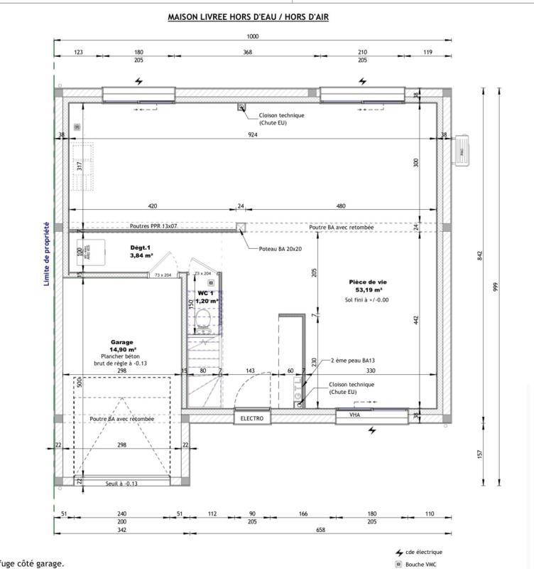 Maison - 128 m² - 4 pièces