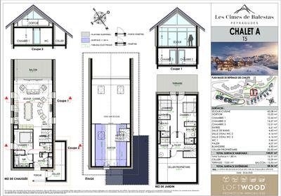 Châlet - 144 m² - 5 pièces